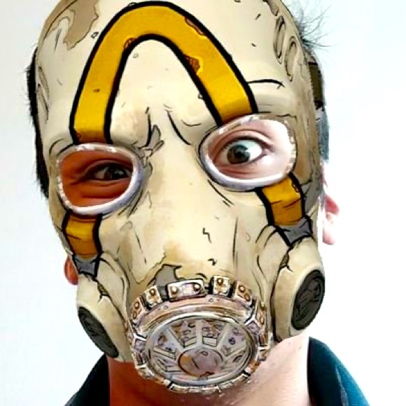 NWT Borderlands 3 Psycho Mask (Cosplay, Gaming, Halloween) - Picture 1 of 3